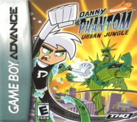 Danny Phantom: Urban Jungle PAL GameBoy Advance PAL box art